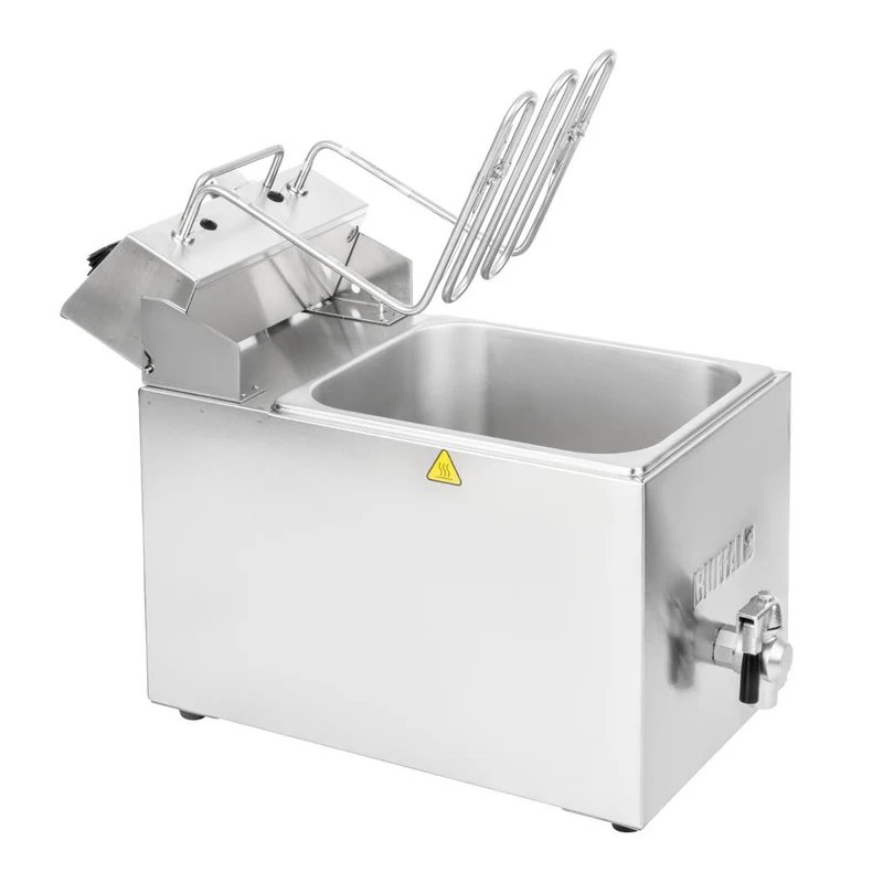 Friteuse électrique simple avec minuterie Buffalo 8L