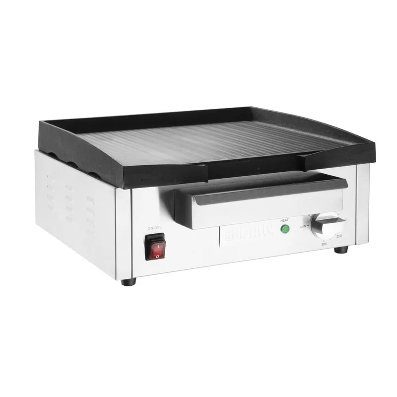 Plancha électrique en fonte Buffalo 1,8kW