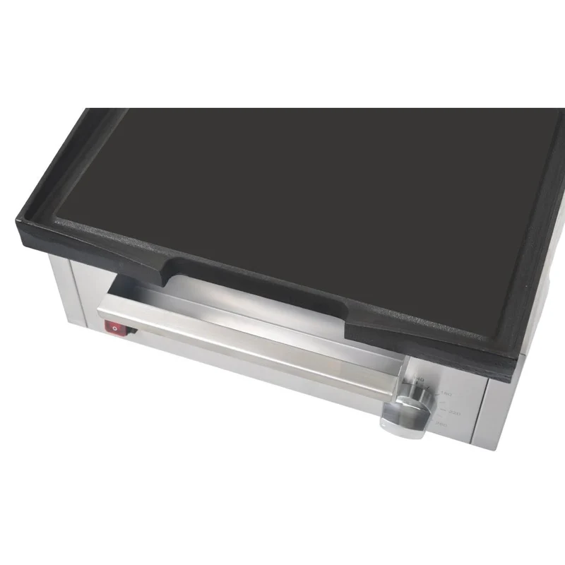 Plancha électrique en fonte Buffalo 1,8kW