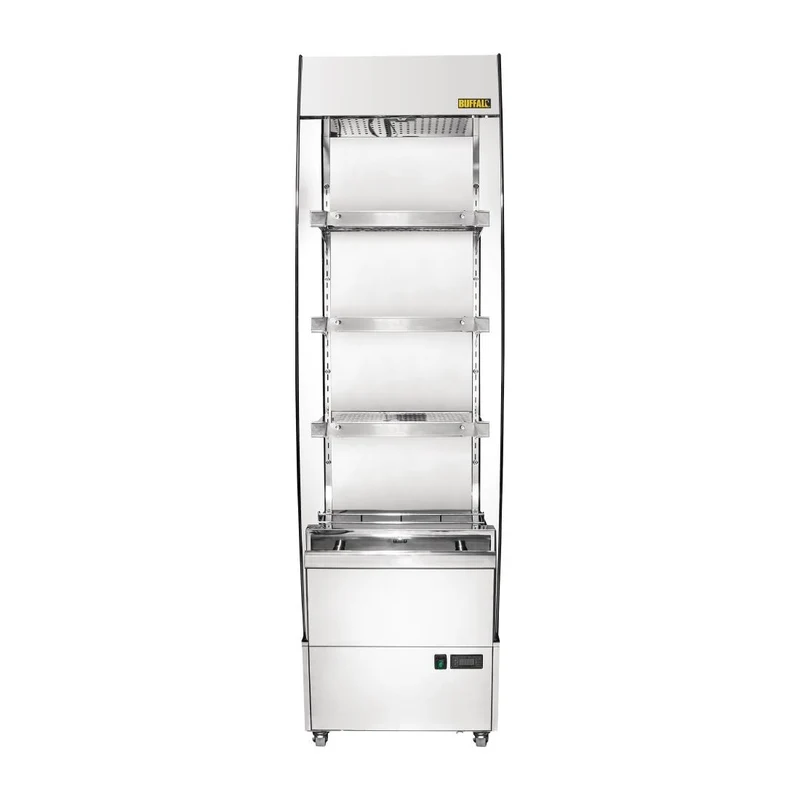 Vitrine libre-service chauffante slim Buffalo