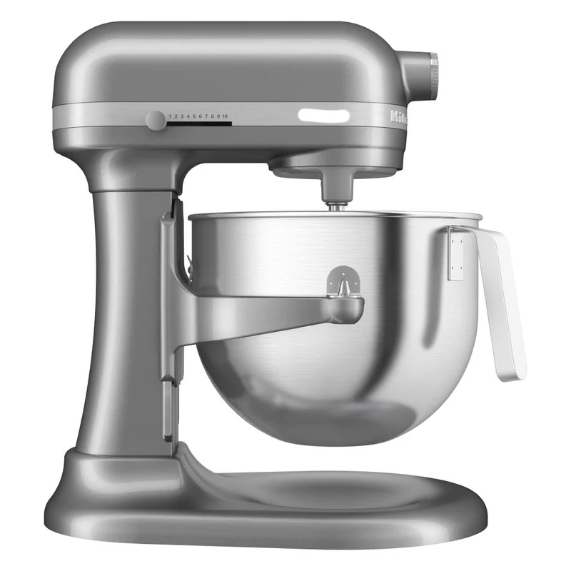 Robot pâtissier professionnel à bol relevable Kitchenaid 6,6 L gris argent 5KSM70JPXBCU