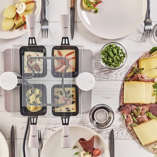 Raclette transparence Lagrange 4 personnes