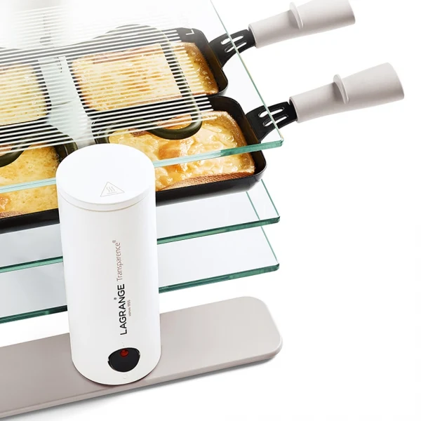 Raclette transparence Lagrange 4 personnes