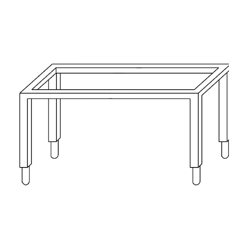 Piètement Gastro M 60/60 CV