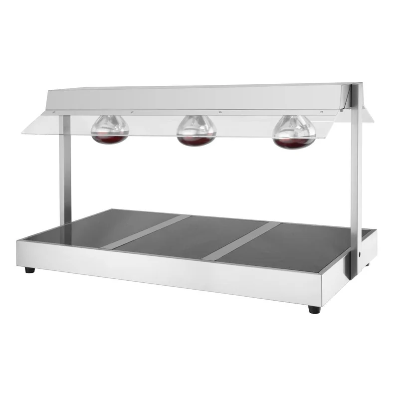 Portique chauffe-plat Buffalo 3x GN 1/1