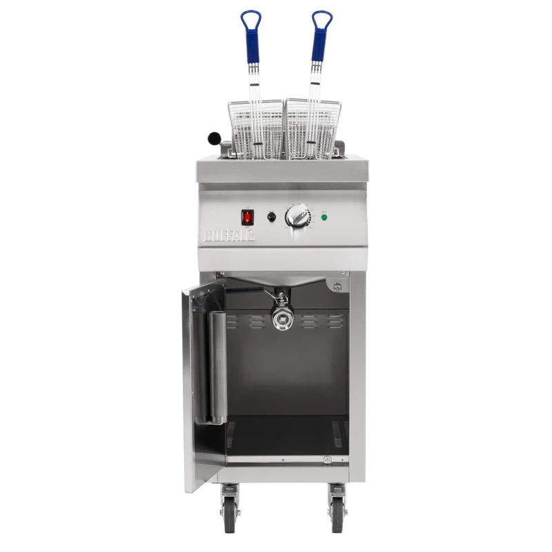 Friteuse électrique sur coffre Buffalo 12 kW