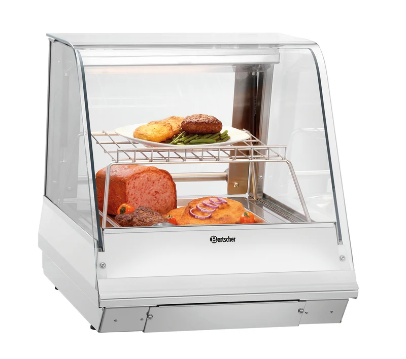 Vitrine chauffante de comptoir 1 GN 1/1 GN1110-R – Bartscher
