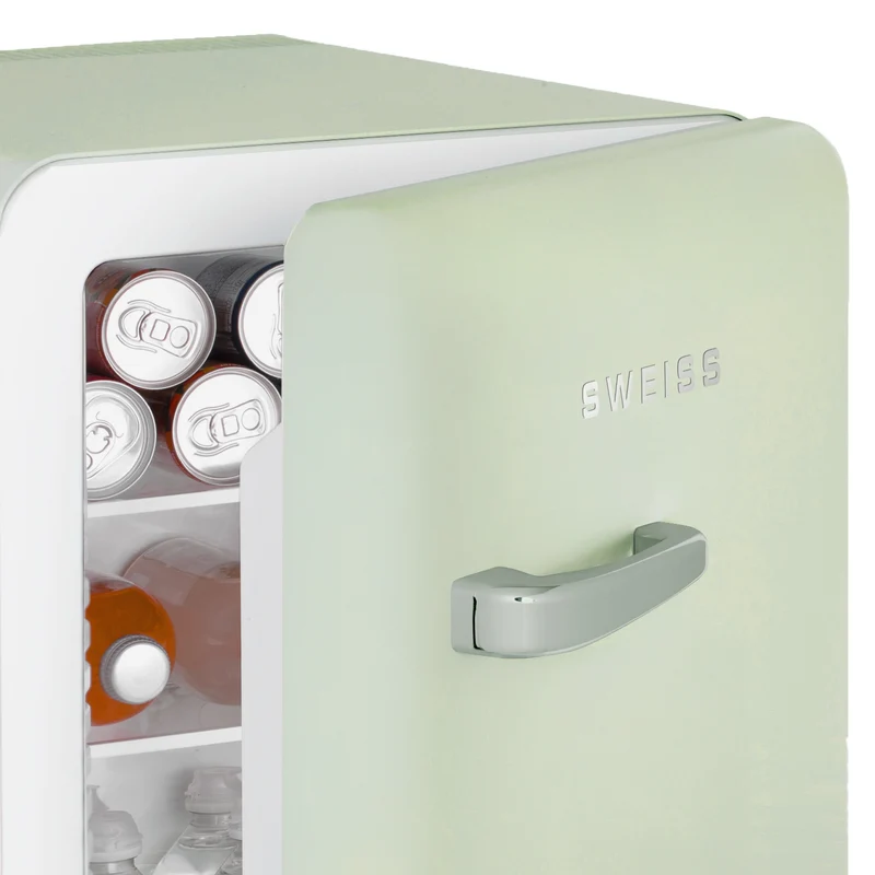 Mini frigo vintage vert