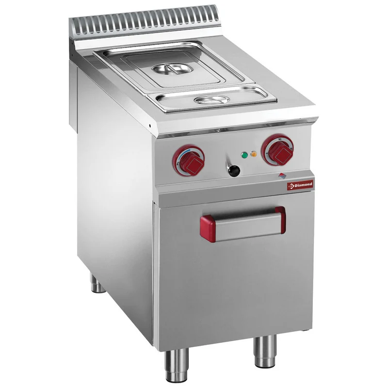 Bain-marie électrique 4xGN1/3 - armoire - 2,5 kW - Diamond