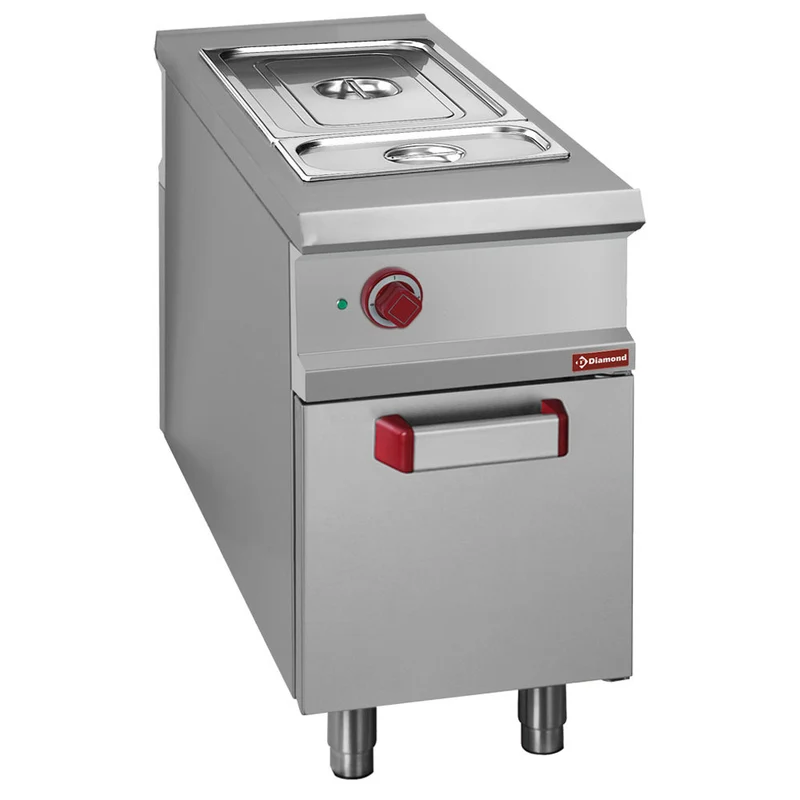 Bain-marie électrique 4x GN 1/3- armoire - 2,5 kW - Diamond