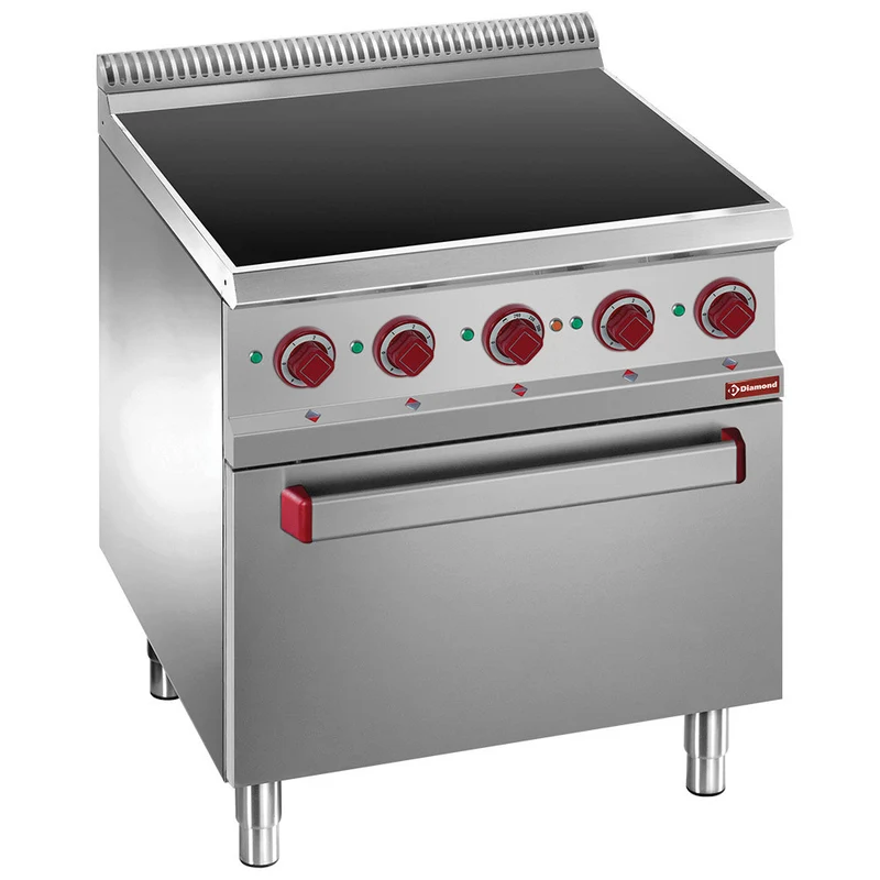 Fourneau vitro. 4 zones four-grill - Diamond
