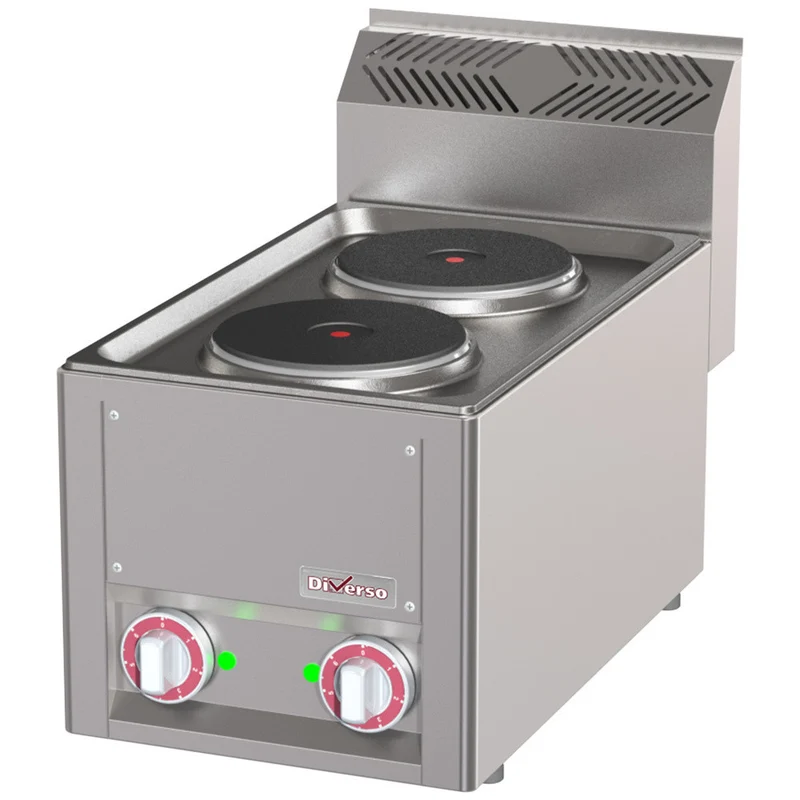Cuisinière électrique 2 plaques - Diverso