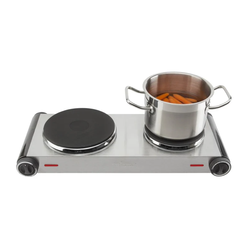Plaque chauffante 2 brûleurs Tristar KP-6248 inox