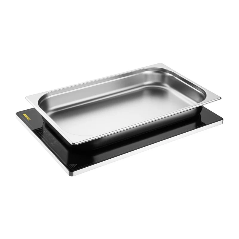 Plateau chauffant alimentaire mince Buffalo GN 1/1