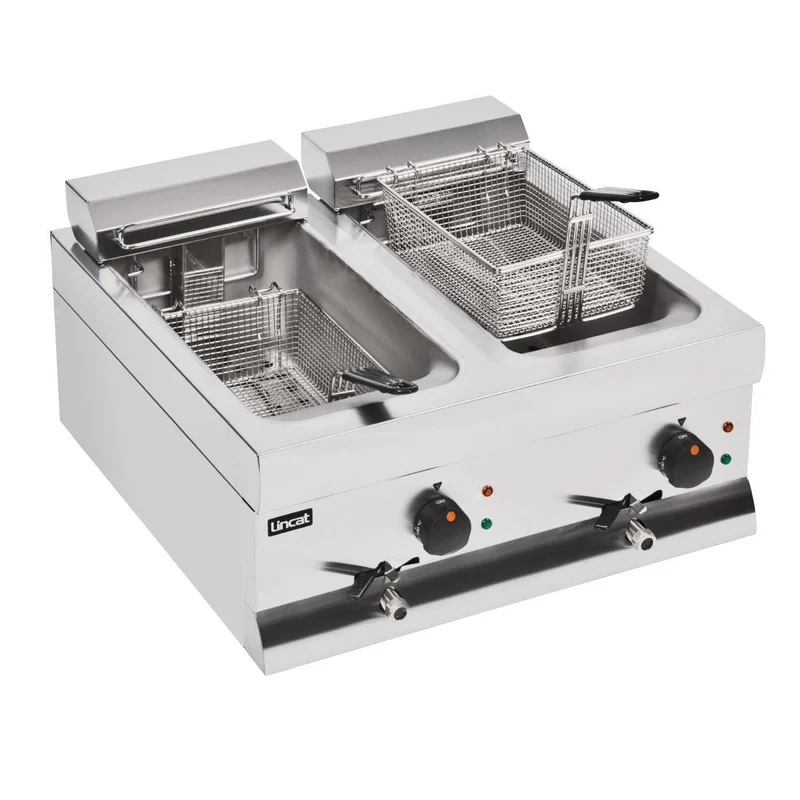 Friteuse électrique double Lincat Silverlink DF66