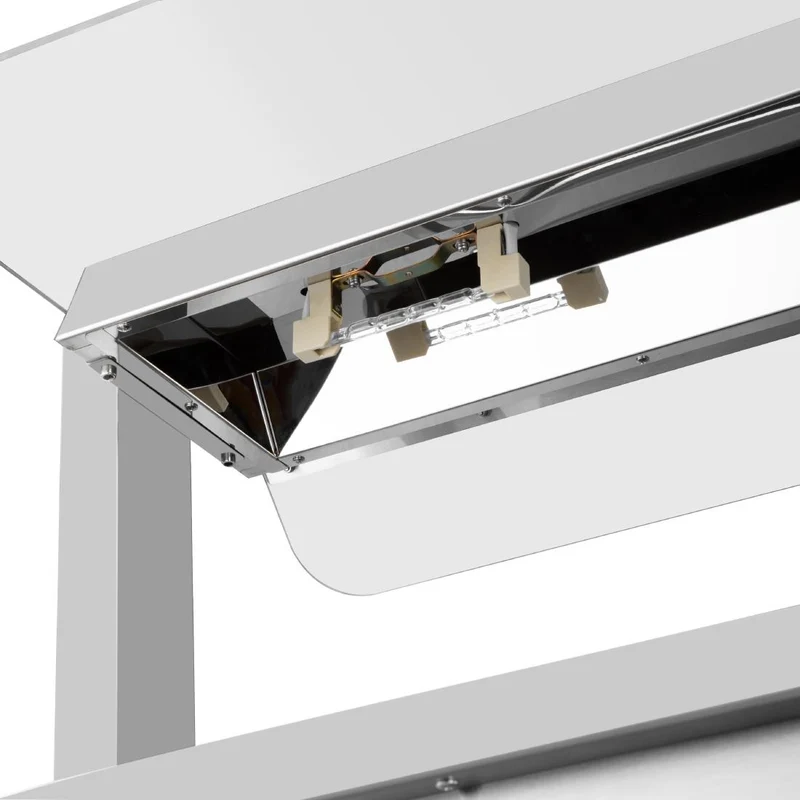Buffet central mobile avec plaque chauffante Buffalo 3 x GN 1/1