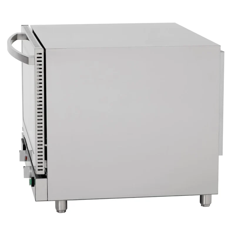 Four pâtissier à convection 4 niveaux avec humidificateur Buffalo 100 L triphasé