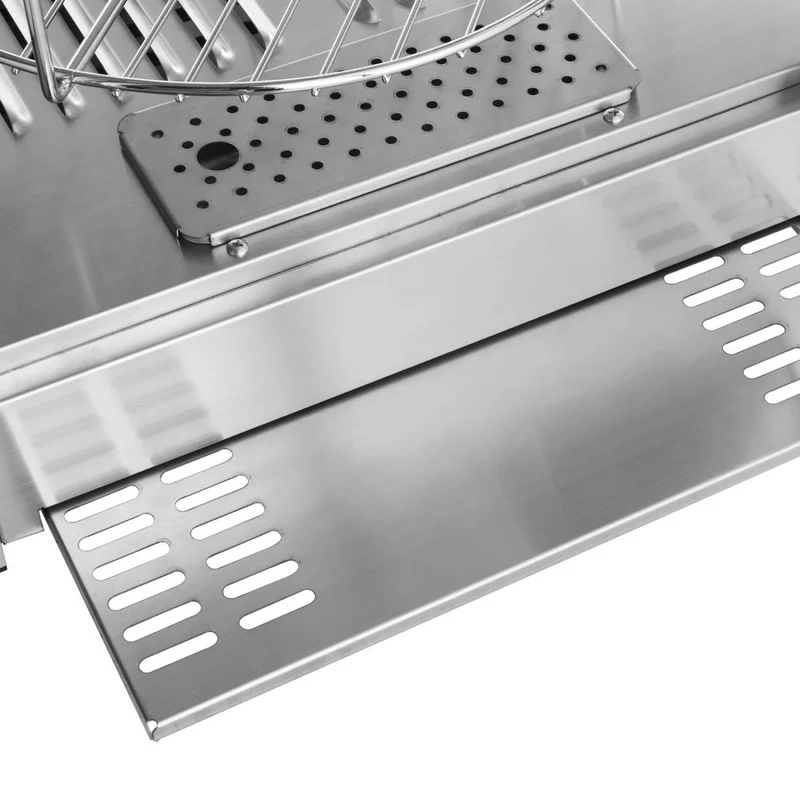 Vitrine chauffante rotative pour pizzas Buffalo 4 niveaux