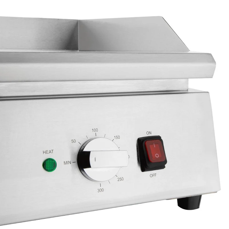 Plancha chromée double zone Buffalo 790mm