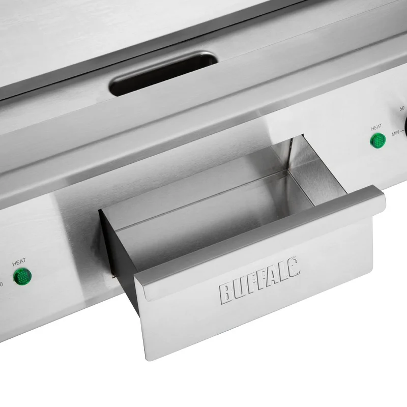 Plancha chromée double zone Buffalo 790mm