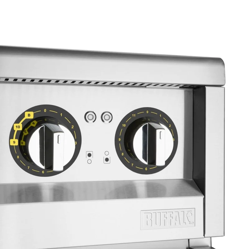 Plaque induction 4 zones sur meuble Buffalo Série 600 2x 3kW