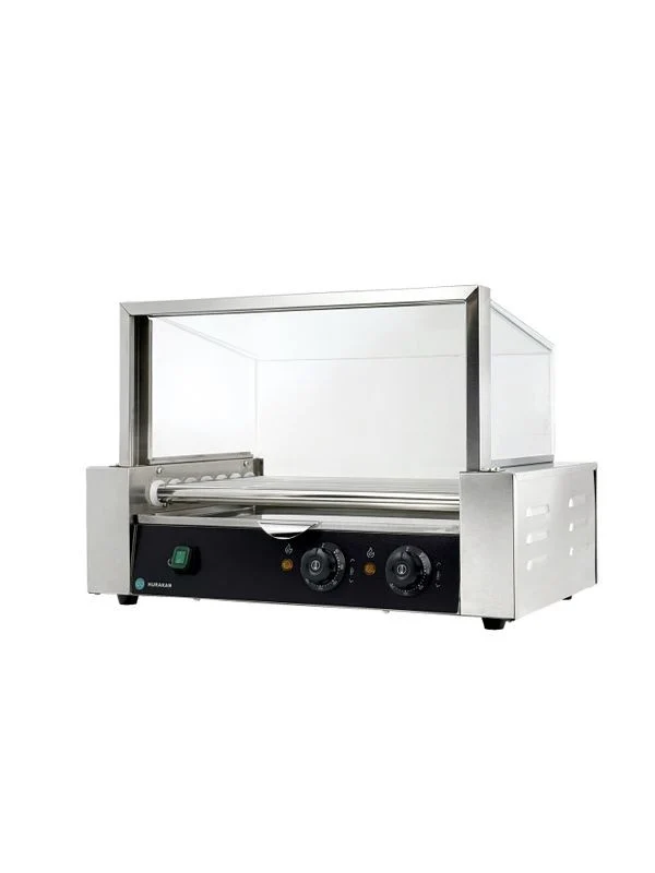 Gril à rouleaux pour hot-dogs avec couvercle HKN-GW7MC - Appareil à hot-dog - Hurakan