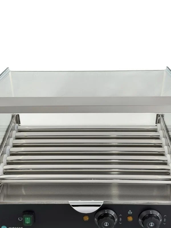 Gril à rouleaux pour hot-dogs avec couvercle HKN-GW7MC - Appareil à hot-dog - Hurakan