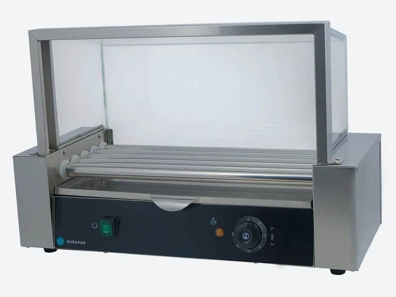 Gril à rouleaux pour hot-dogs avec couvercle HKN-GW5MC - Appareil à hot-dog - Hurakan