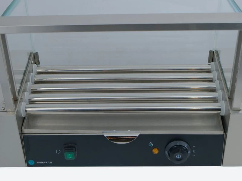 Gril à rouleaux pour hot-dogs avec couvercle HKN-GW5MC - Appareil à hot-dog - Hurakan