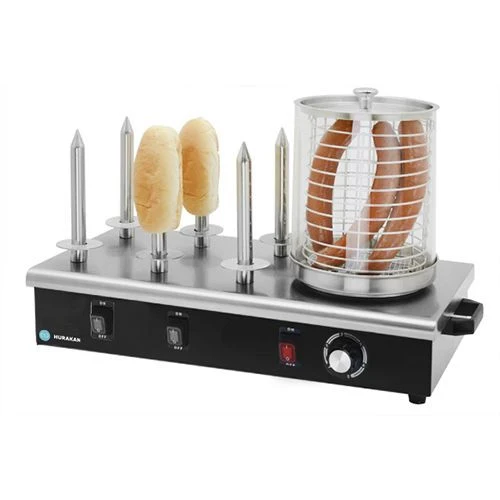 Cuiseur vapeur à hot-dogs électrique HKN-Y06 - Appareil à hot-dog - Hurakan