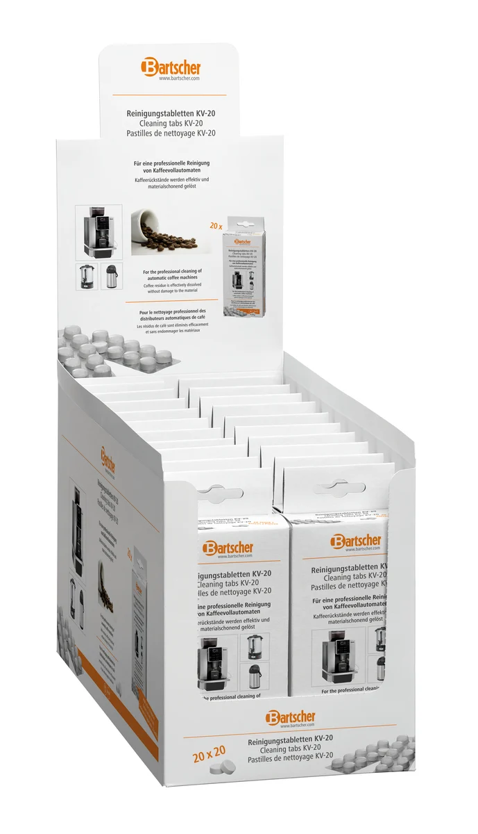 Pastilles de nettoyage KV-20 (400 pcs) – Bartscher