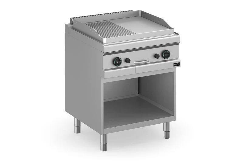 Plaque grillade gaz série 700 APTG-77PLR/PL - Plancha gaz - Apach Cook Line