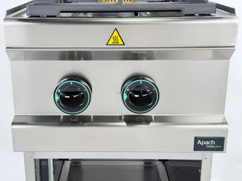 Fourneau gaz à brûleurs série 700 2 APRG-47P/PL - Apach Cook Line