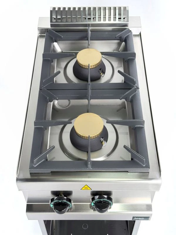 Fourneau gaz à brûleurs série 700 2 APRG-47P/PL - Apach Cook Line