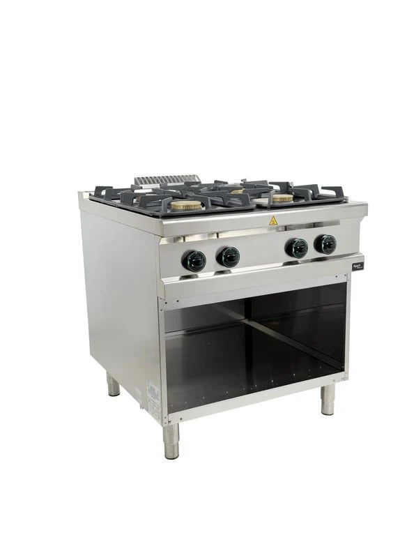 Fourneau gaz à brûleurs série 900 4 APRG-89P/PL - Apach Cook Line