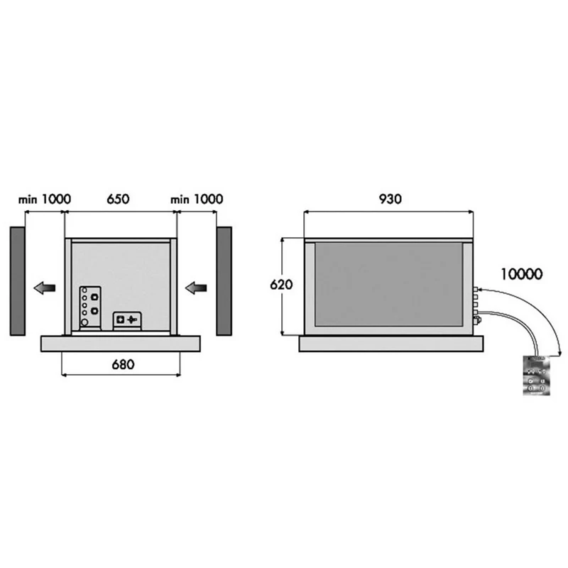 Groupe frigorifique "By-block" T° -15°-25° - 43,2m³ - 1,95 kW - Diamond