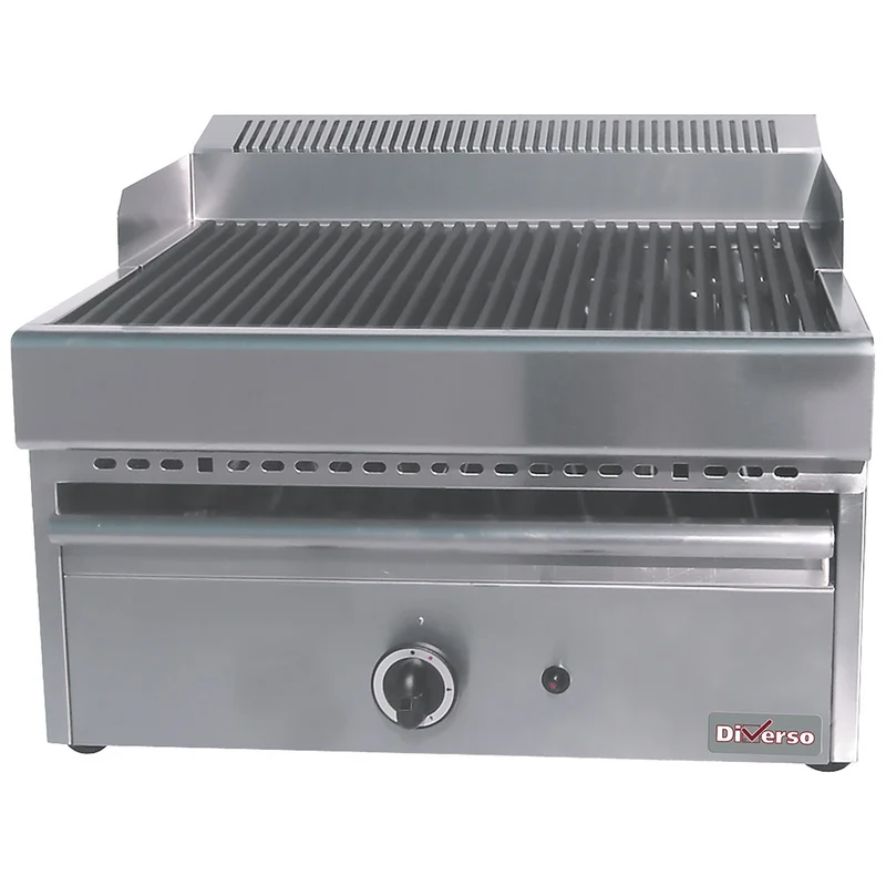 Grill-vapeur gaz avec grille de cuisson en fonte -Top- - Diamond