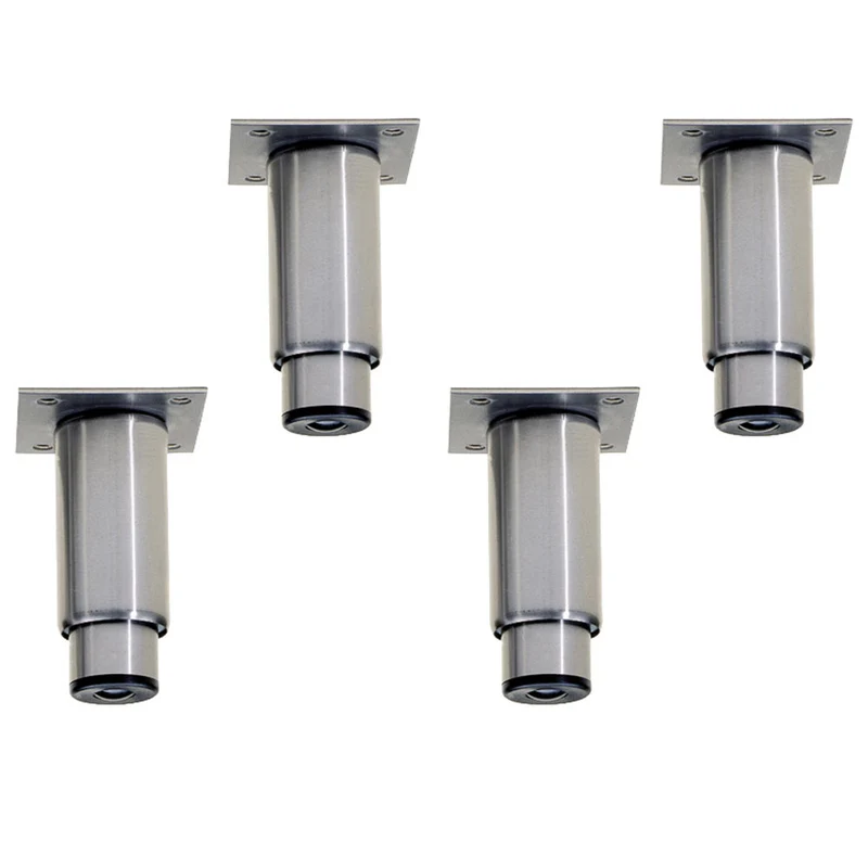 Kit 4 pieds réglables 130/200 mmen inox pour armoires - Diamond