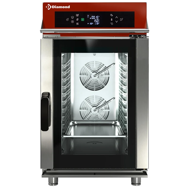 Four vapeur/convection électrique, 10x GN1/1 Touch/Digit + Auto-Cleaning - 12,5 kW - Diamond