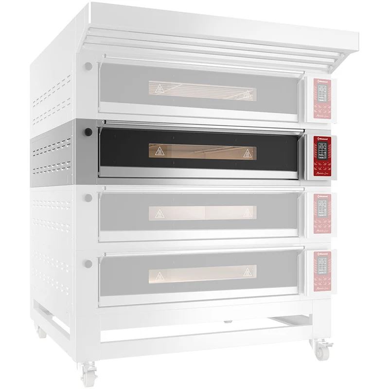 Four modulaire électrique 6 plaques, capacité 6x 600x400 mm, Touch Screen - 17 kW - Diamond