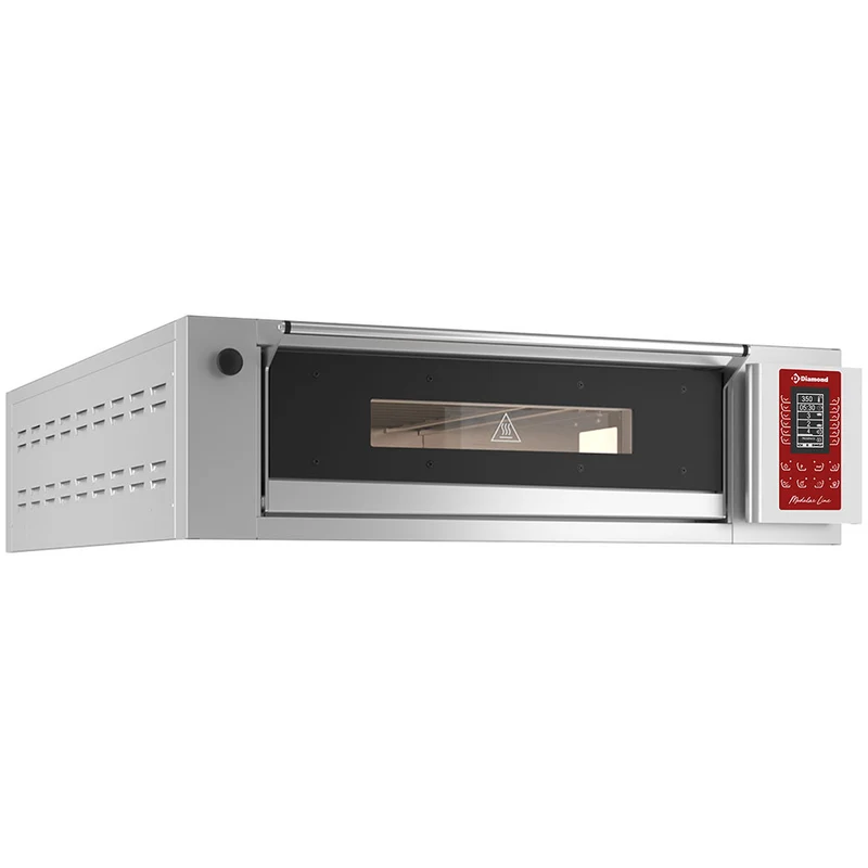 Four modulaire électrique 4 plaques, capacité 4x 600x400 mm, Touch Screen - 10 kW - Diamond