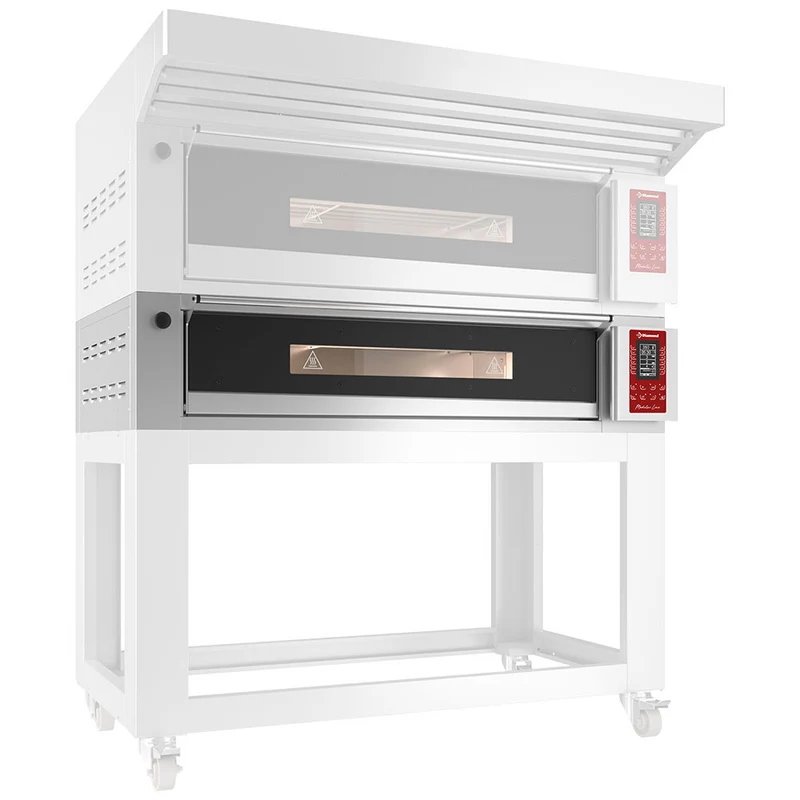 Four modulaire électrique 3 plaques, capacité 3x 600x400 mm, Touch Screen - 7,8 kW - Diamond