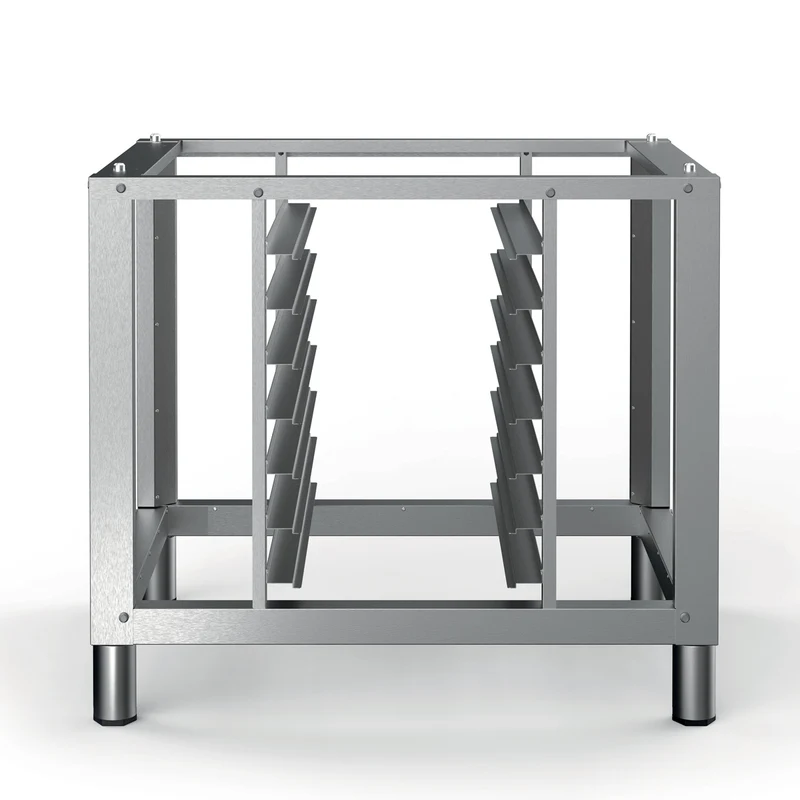 Support à glissières pour fours SQ053D00/D0C et Hop Air Fryer - 7 niveaux GN 2/3 - hauteur 800 mm - Support et glissière pour four - Venix