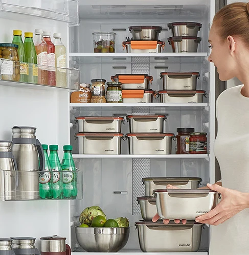 Boîte en Inox Cuisitan - Rangement Hermétique & Durable