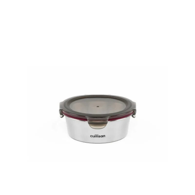 Boîte ronde en inox Cuisitan