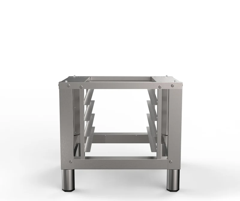 Support à glissières pour fours B04/T04/T03/VE04/VE03 - 4 niveaux GN 1/1 et 600x460 mm - hauteur 600 mm - Support et glissière pour four - Venix