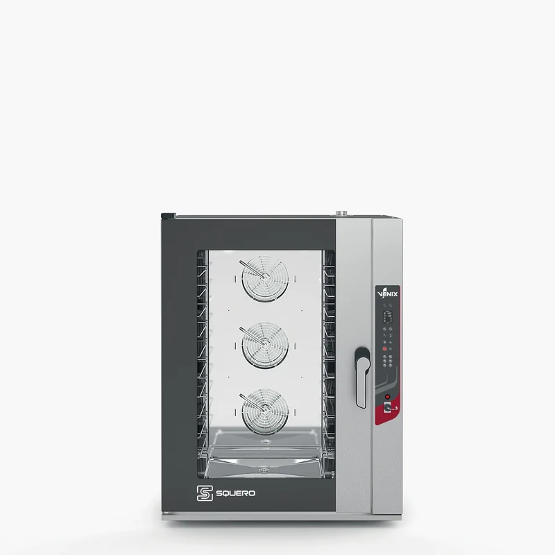 Four boulangerie pâtisserie 10 niveaux 600x400 ou GN 1/1 Squero digital - Four combiné boulangerie pâtisserie - Venix
