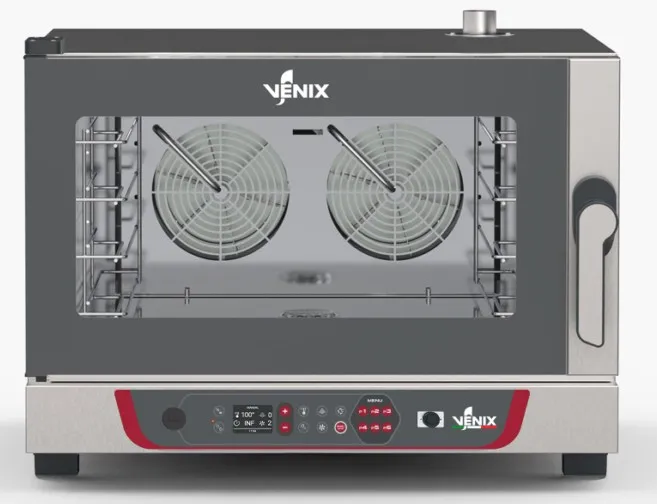 Four mixte Campiello 5 GN 1/1 écran digital LCD 2,4 pouces nettoyage automatique - Four mixte - 7,2 kW - Venix