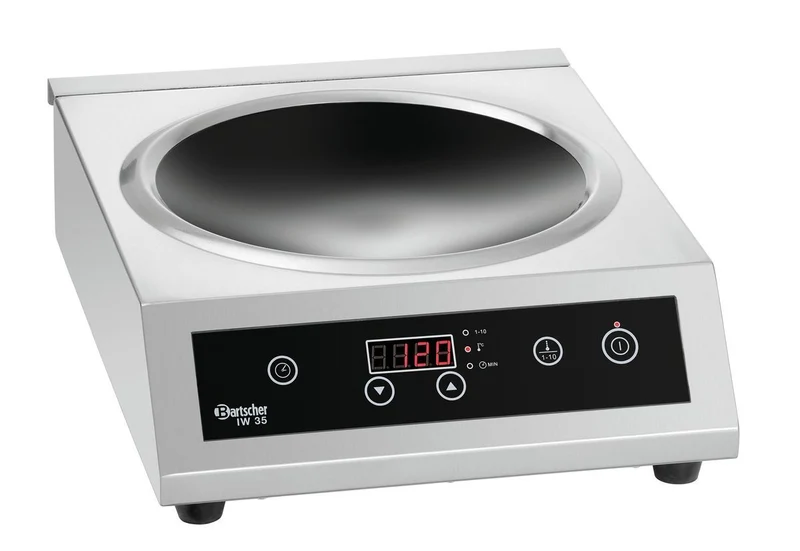 Wok à induction de table 3,5 kW tactile IW35 – Bartscher