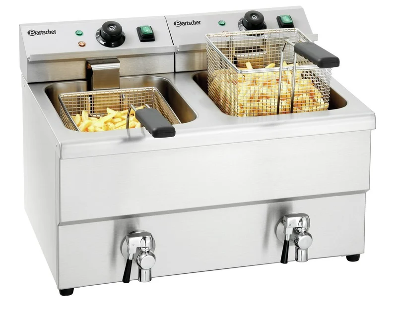 Friteuse électrique de table double 2×8 L IMBISS II – Bartscher
